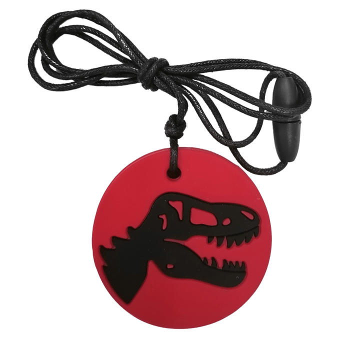 Sensory Chew Necklace - Dinosaur