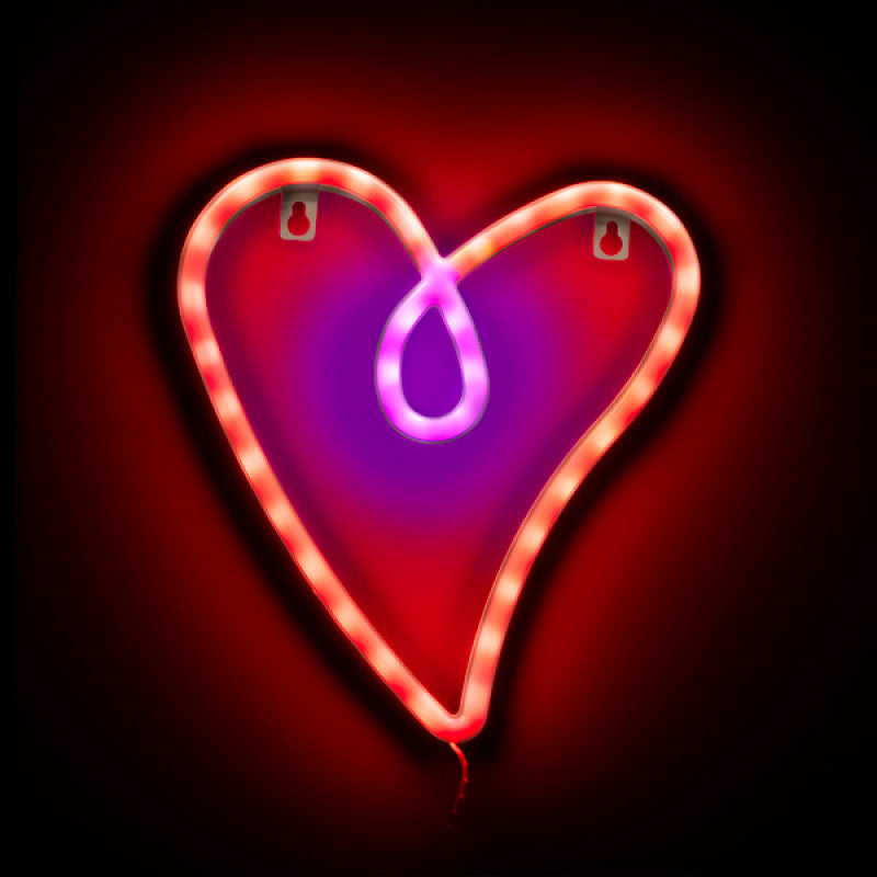 Heart LED Wall Light — Sensory Ready Store