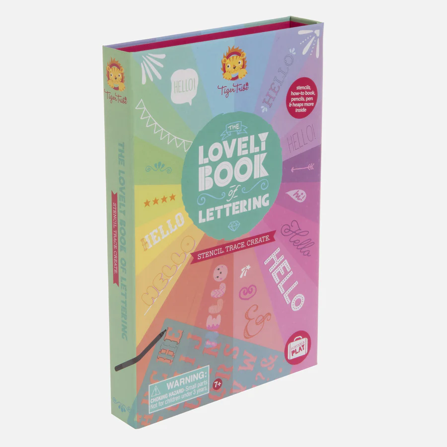 The Lovely Book of Lettering — Sensory Ready Store