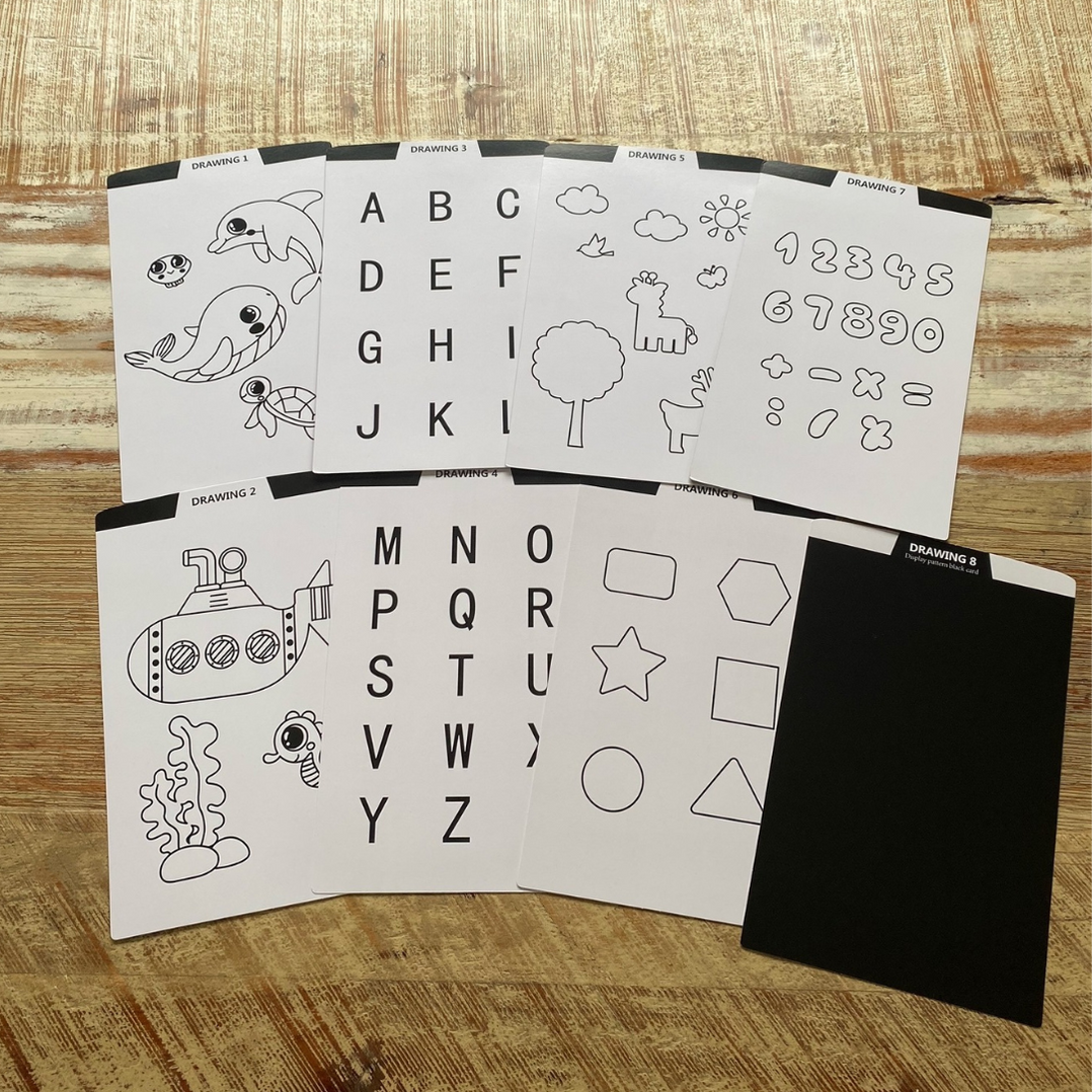 LCD Writing Tracing Board - with Inserts — Sensory Ready Store