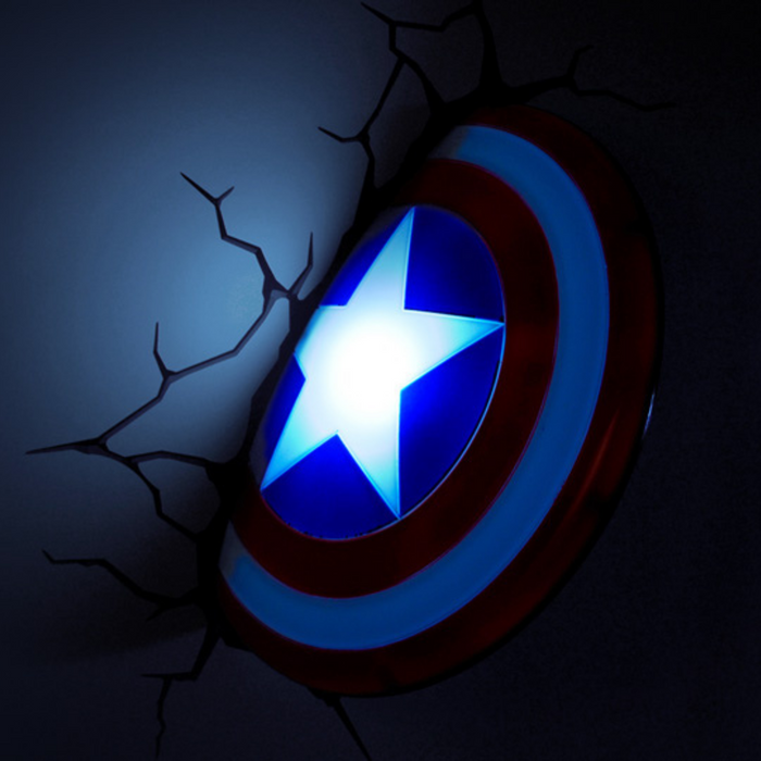 Captain america wall light deals