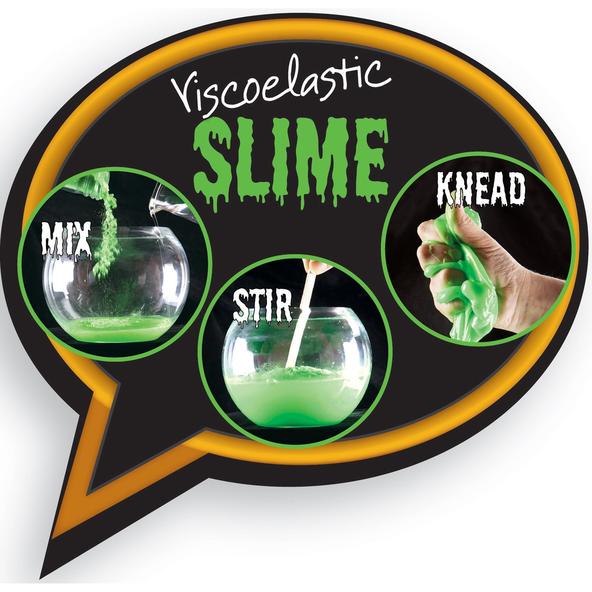 Viscoelastic Slime - Flowing & Elastic