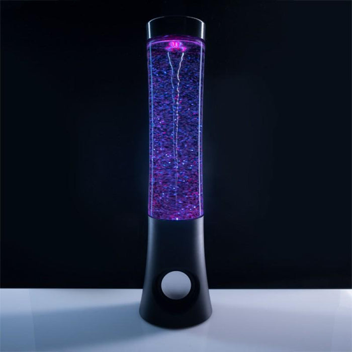 Vortex Sensory Tube with Bluetooth Speaker- Watch the glitter water swirl!