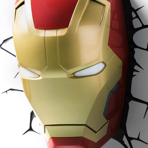 Iron man 3d online light