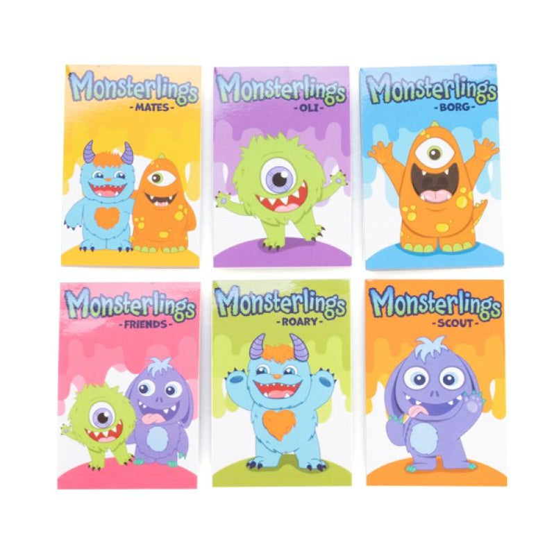 Monster Mini Notepads — Sensory Ready Store
