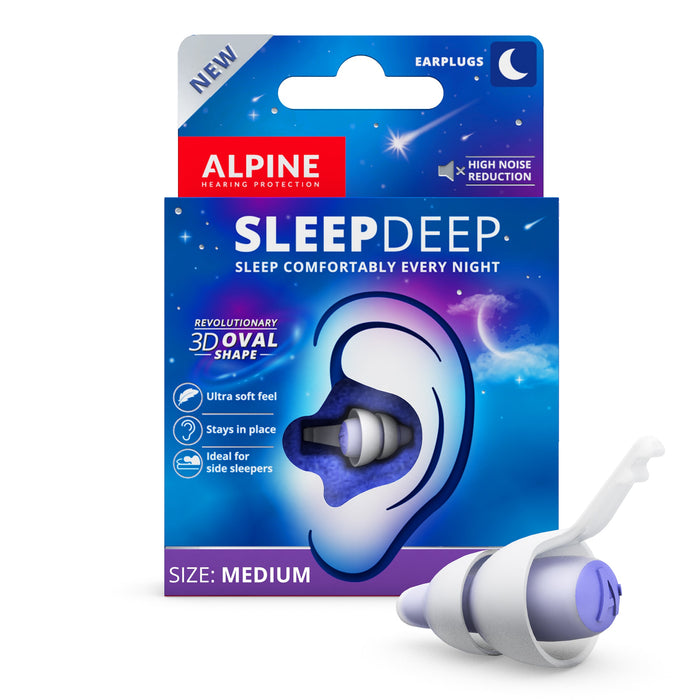 Sleepdeep Earplugs - Reusable